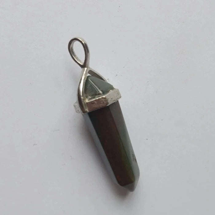 Fire Agate Point Pendant