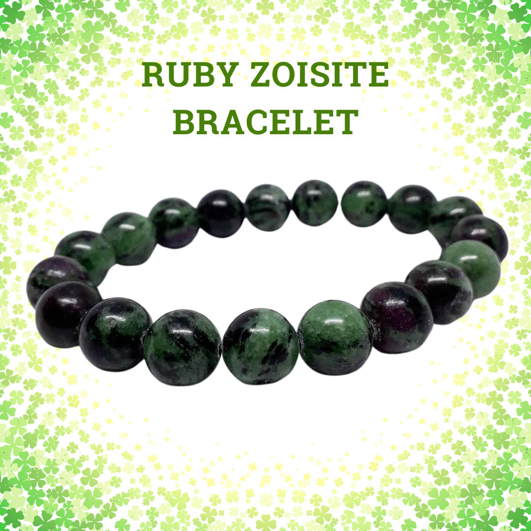 Ruby Zoisite Bracelet