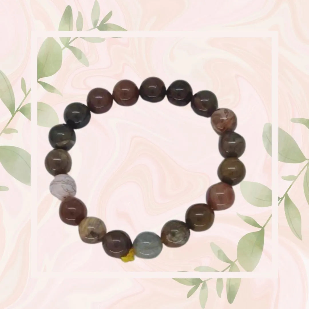 Fossil Wood Bracelet