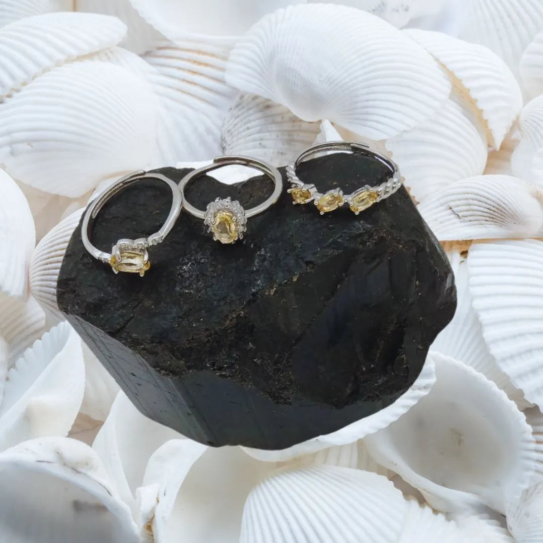 Citrine Rings