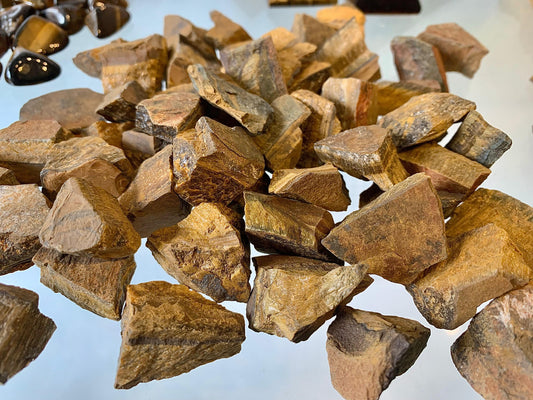 Tigers Eye Rough Stones