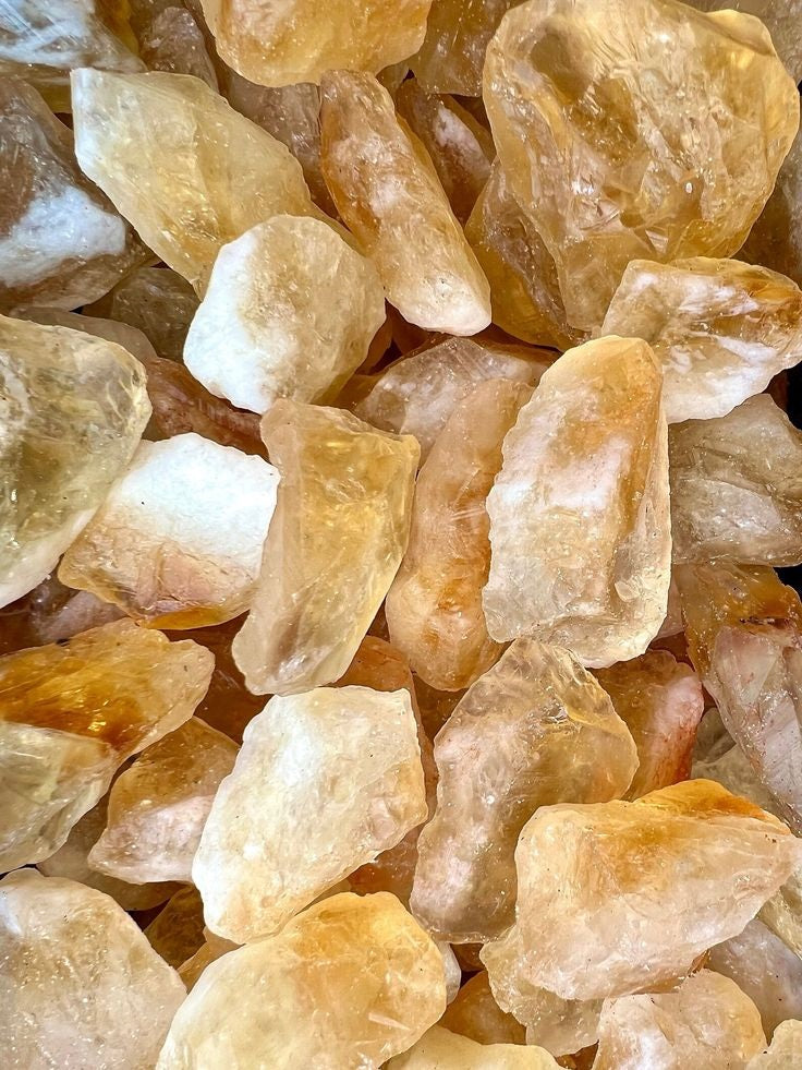 Citrine Clusters and stones