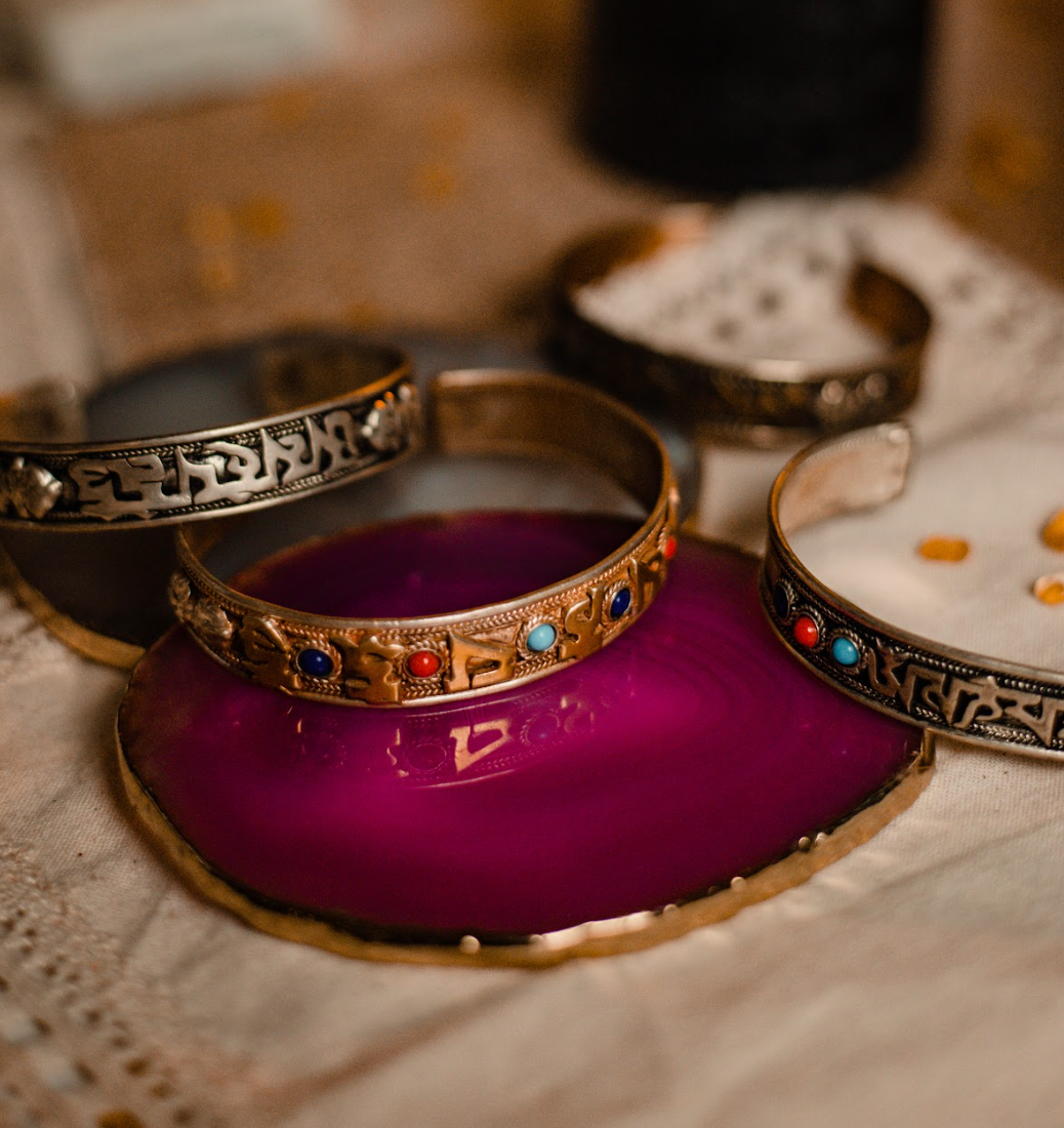 Brass Copper Cuff Bracelet