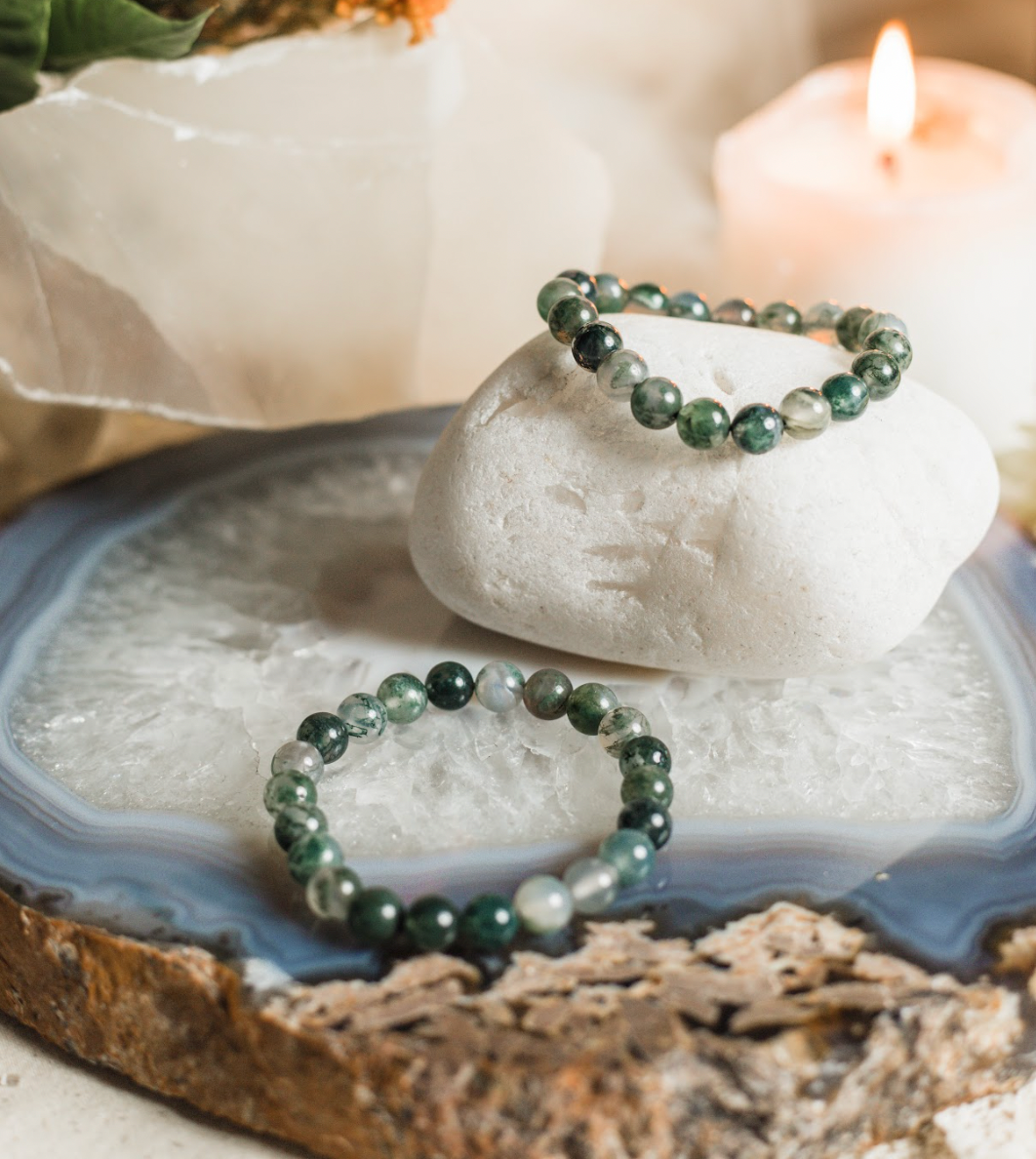 Mossy Agate Bracelet