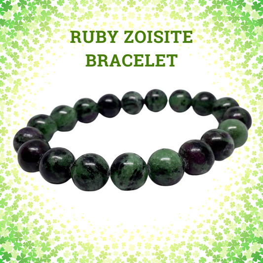 Ruby Zoisite Bracelet