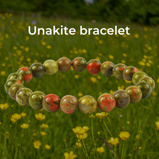 Unakite bracelet