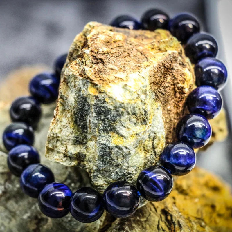 Blue Tiger's Eye Bracelet