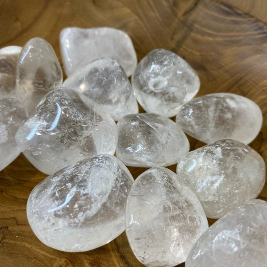 Clear Quartz Tumble Stones